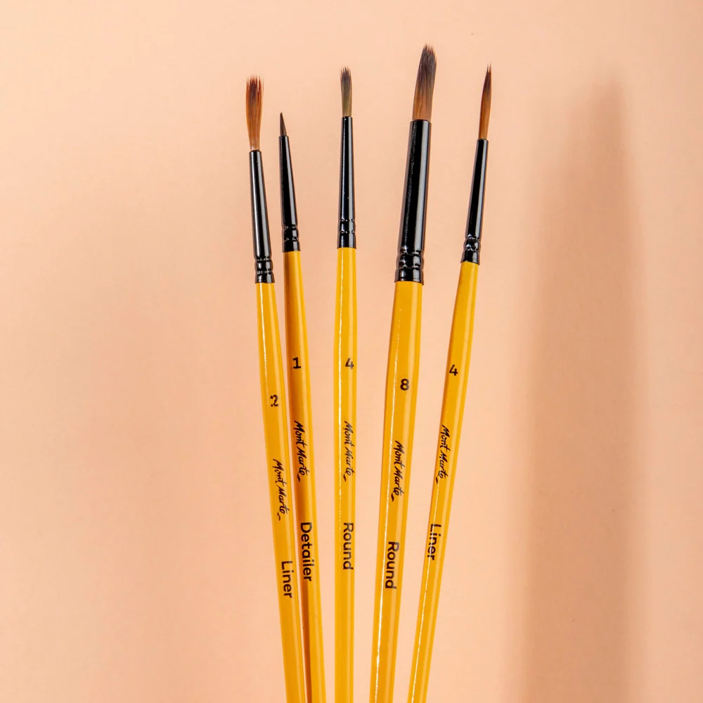 Acrylic Brushes Signature 6pc - Image 5