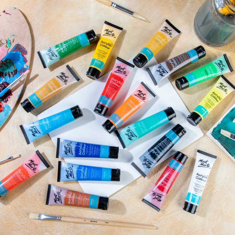Acrylic Colour Paint Set Signature 18pc x 36ml (1.2 US fl.oz) - Image 9