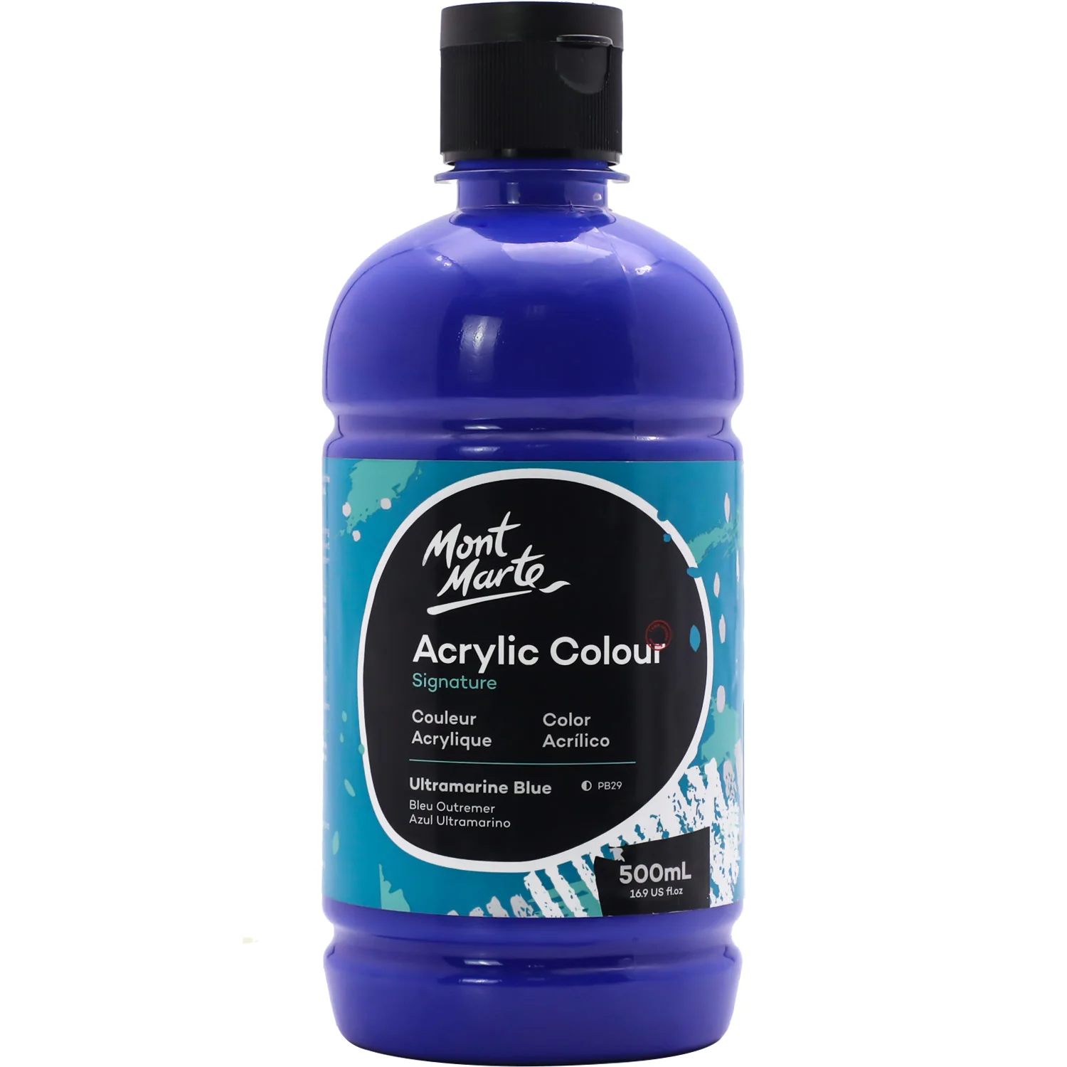 Acrylic Colour Signature 500ml (16.9 US fl.oz) - Ultramarine Blue