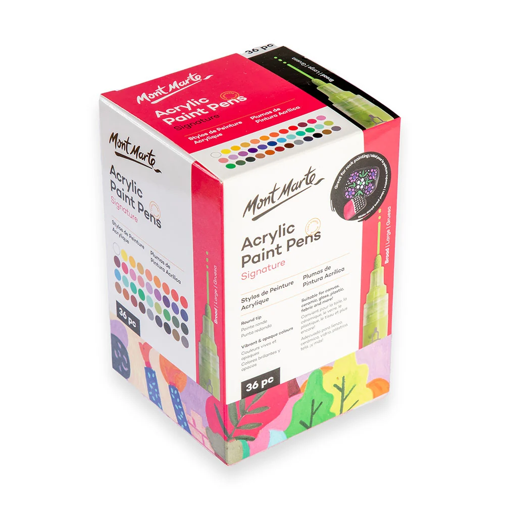 Acrylic Paint Pens Broad Tip Signature 36pc - Image 3