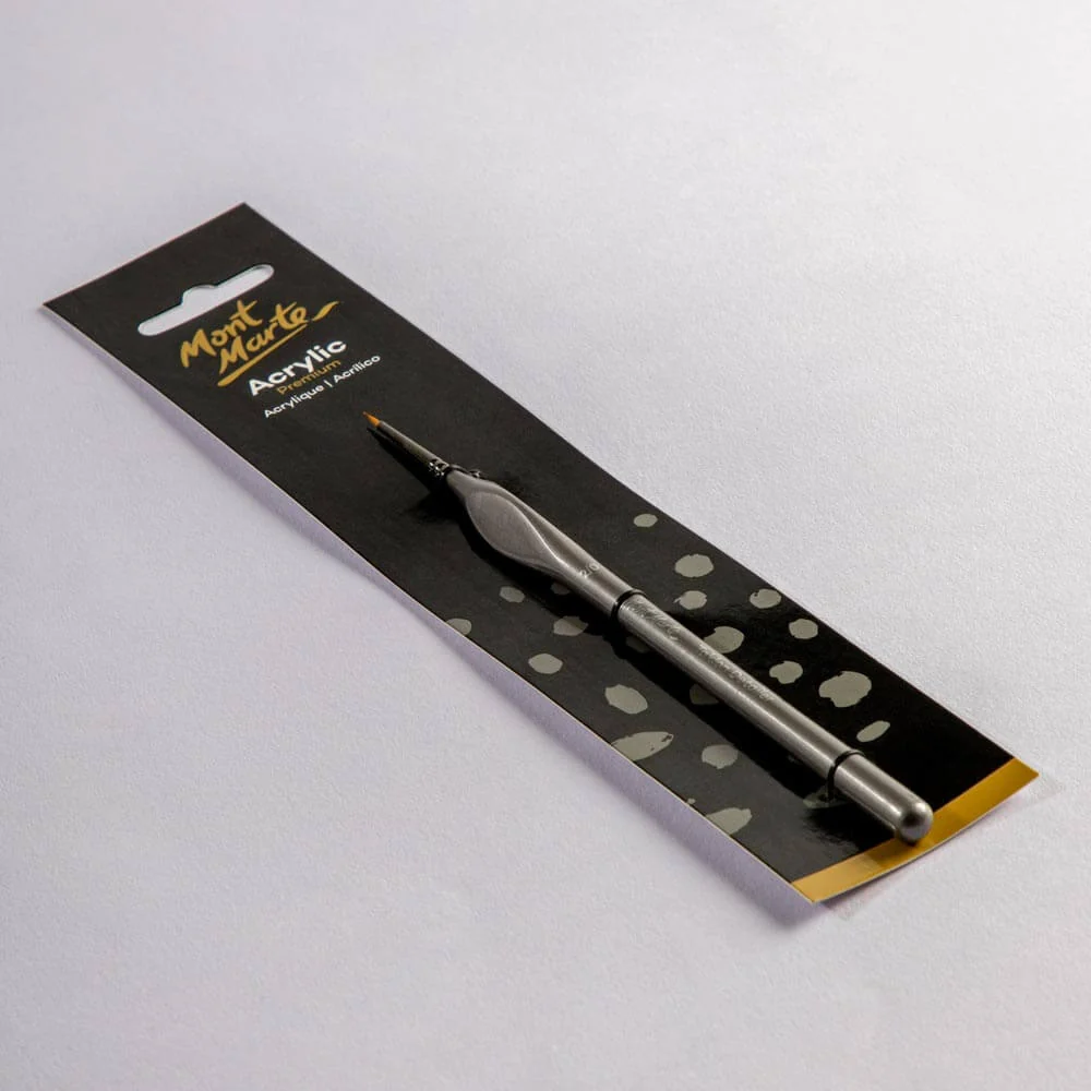 Artist Acrylic Brush Premium Taklon Detailer 2/0 - Image 3