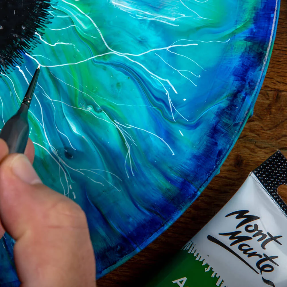 Artist Acrylic Brush Taklon Detailer 5/0 - Image 4