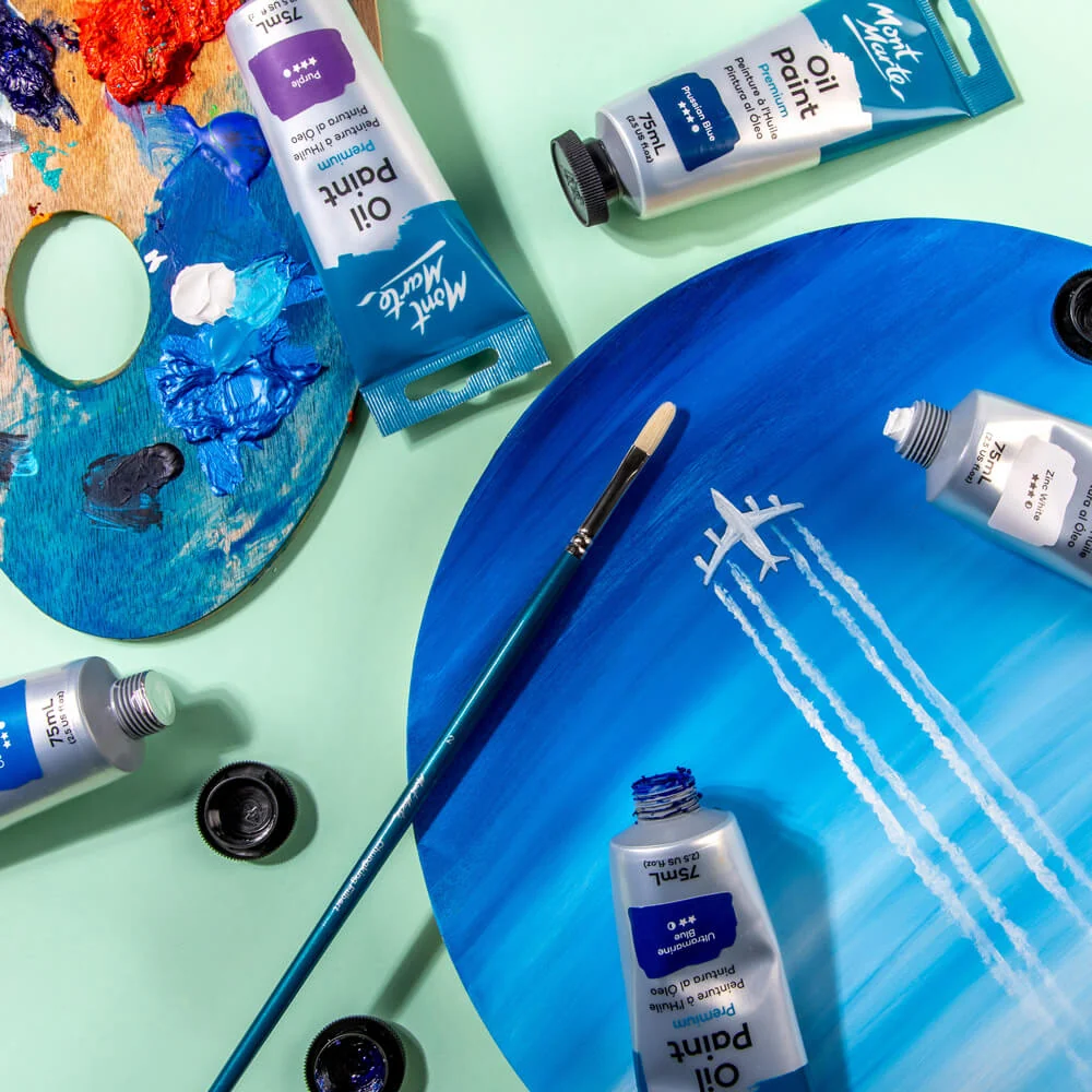 Artist Oil Brush Premium Chungking Filbert 2 - Image 8