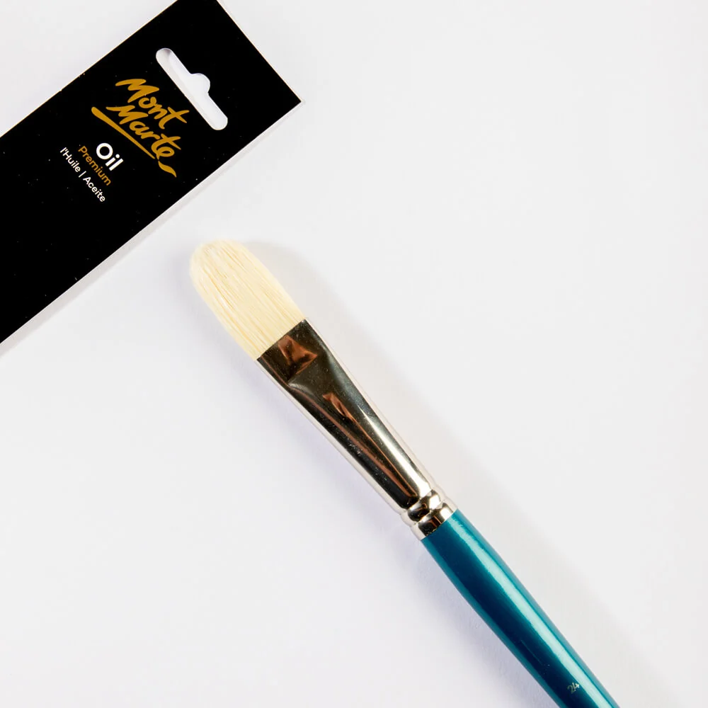 Artist Oil Brush Premium Chungking Filbert 24 - Image 2
