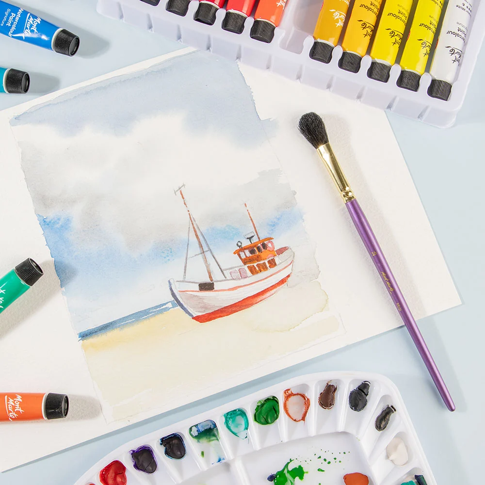 Artist Watercolour Brush Premium Mop 16 - Image 4