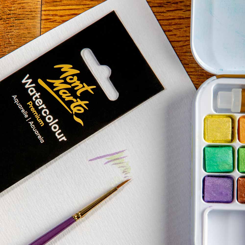 Artist Watercolour Brush Premium Sable Round 0 - Image 4