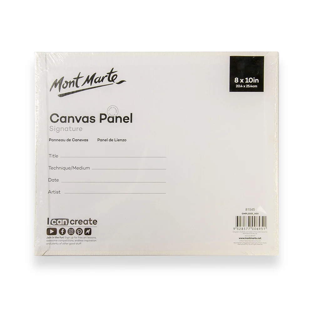 Canvas Panels Signature 2pc 20.4 x 25.4cm (8 x 10in) - Image 4