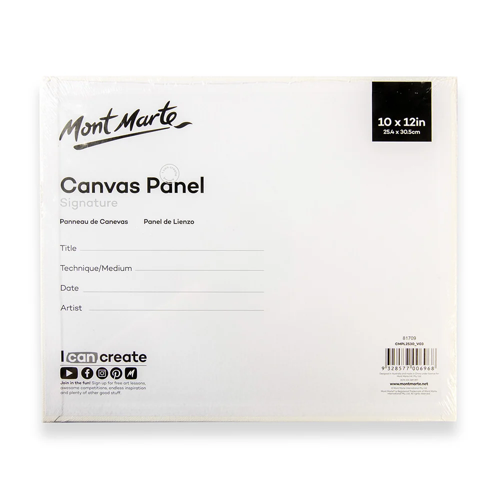 Canvas Panels Signature 2pc 25.4 x 30.5cm (10 x 12in) - Image 4