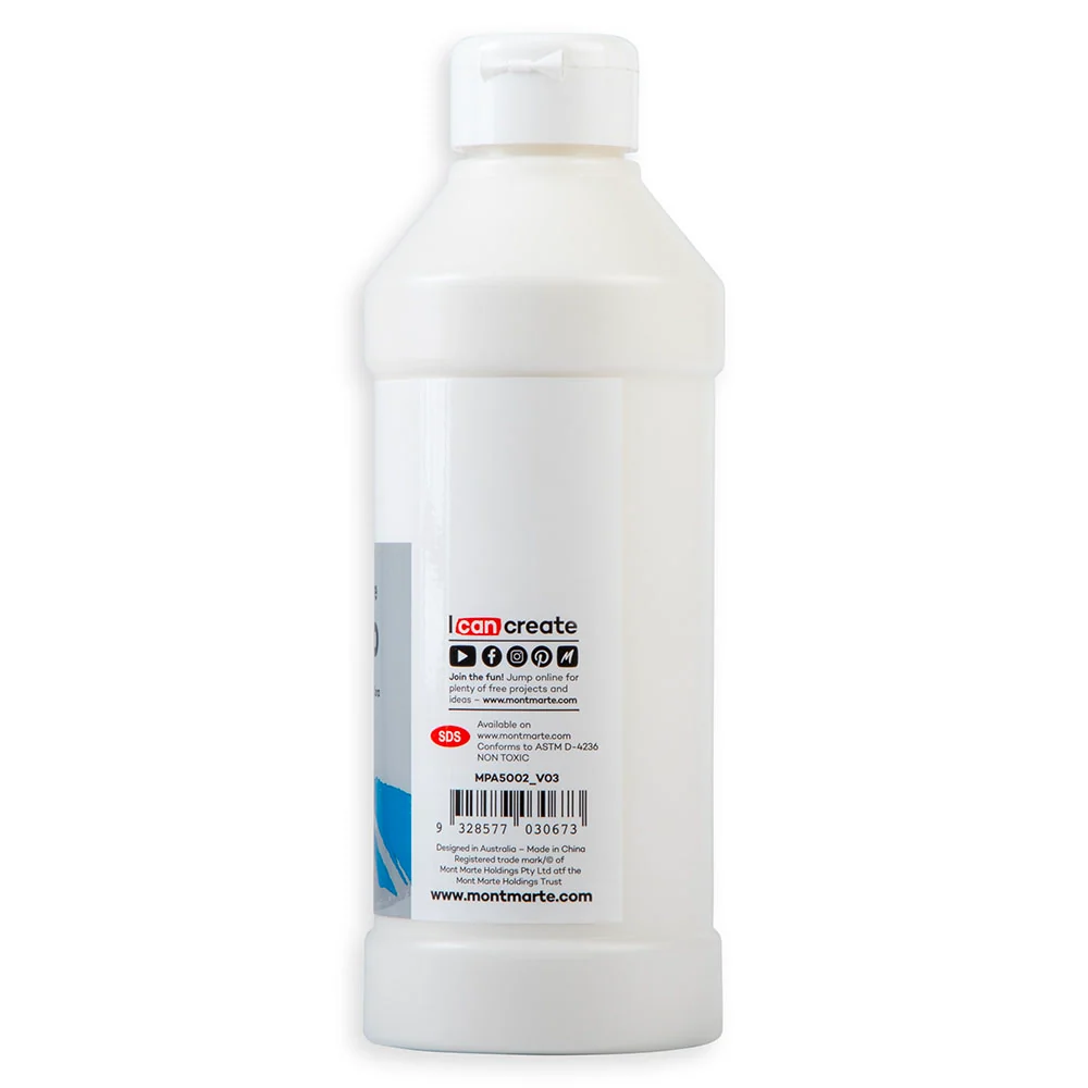 Clear Texture Gesso Premium 500ml (16.9oz) - Image 3