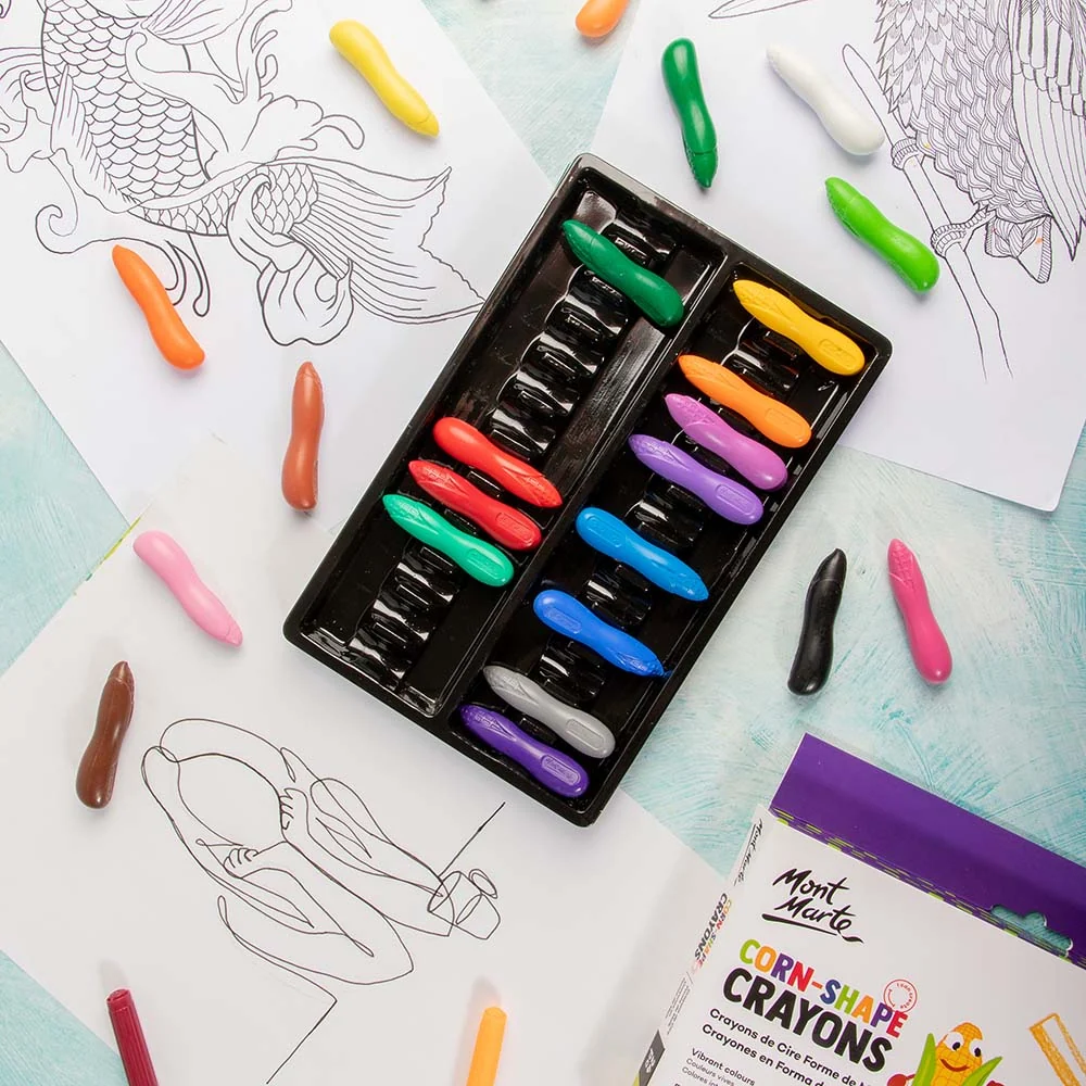 Corn-Shape Crayons 24pc - Image 7
