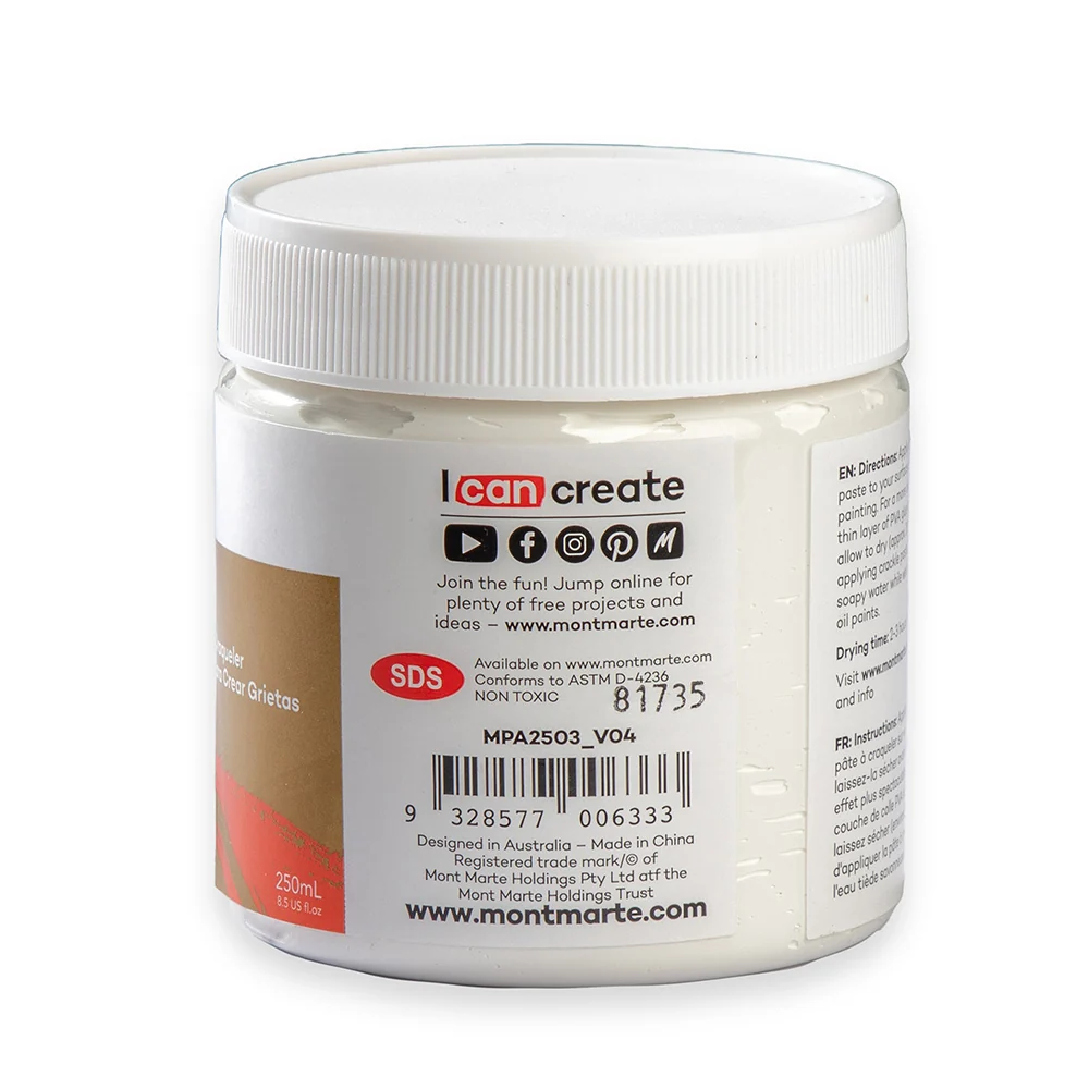 Crackle Paste Premium 250ml (8.5 US fl. oz) - Image 4