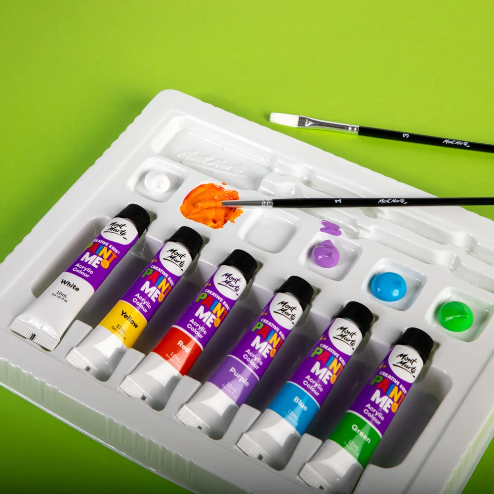 Creative Kids Paint Me Canvas Set 9pc - Dinosaur - Image 7