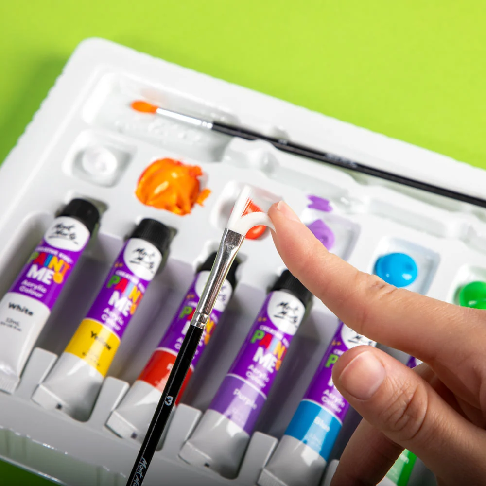 Creative Kids Paint Me Canvas Set 9pc - Toadstool - Image 6