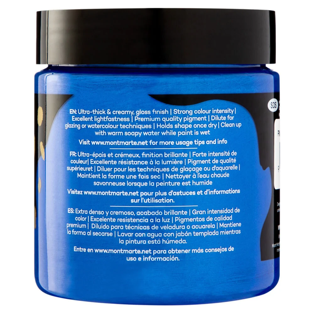 Dimension Acrylic Premium 250ml (8.5 US fl.oz) - Pearl Sapphire - Image 3