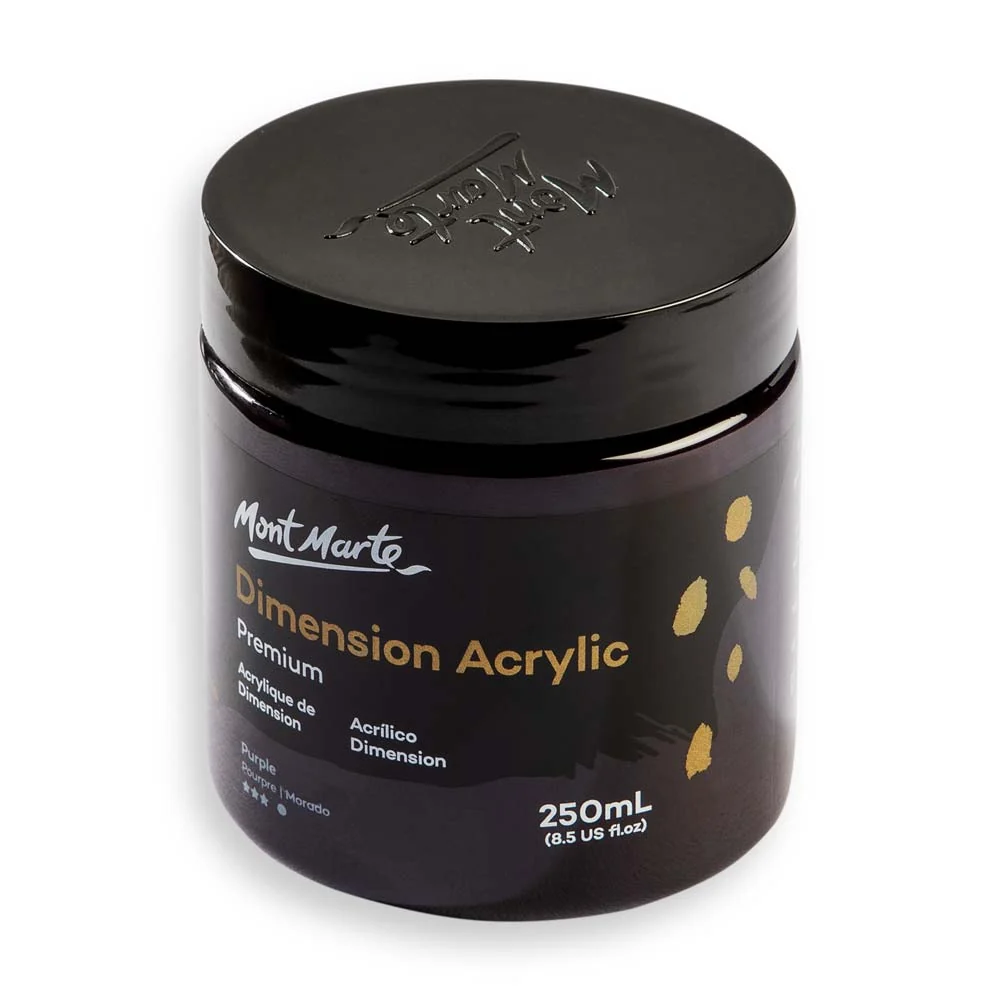 Dimension Acrylic Premium 250ml (8.5 US fl.oz) - Purple - Image 4
