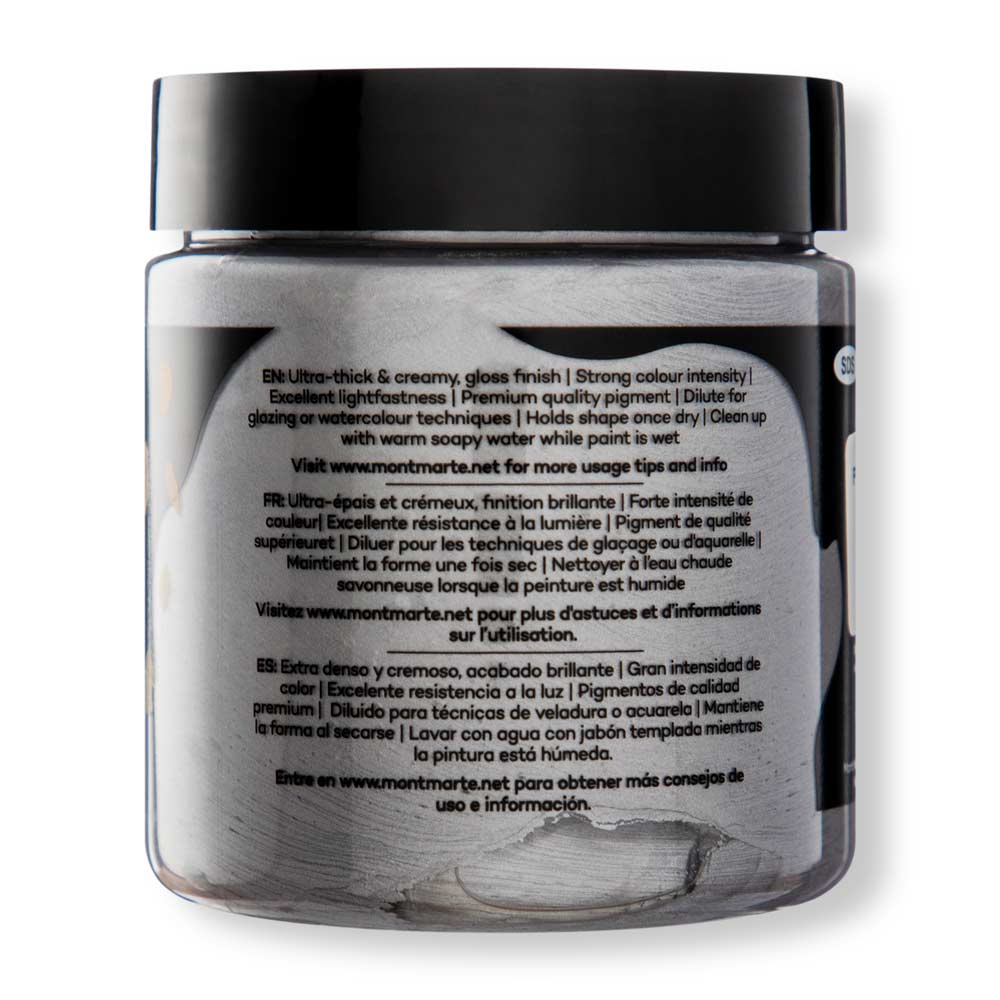 Dimension Acrylic Premium 250ml (8.5 US fl.oz) - Silver - Image 3