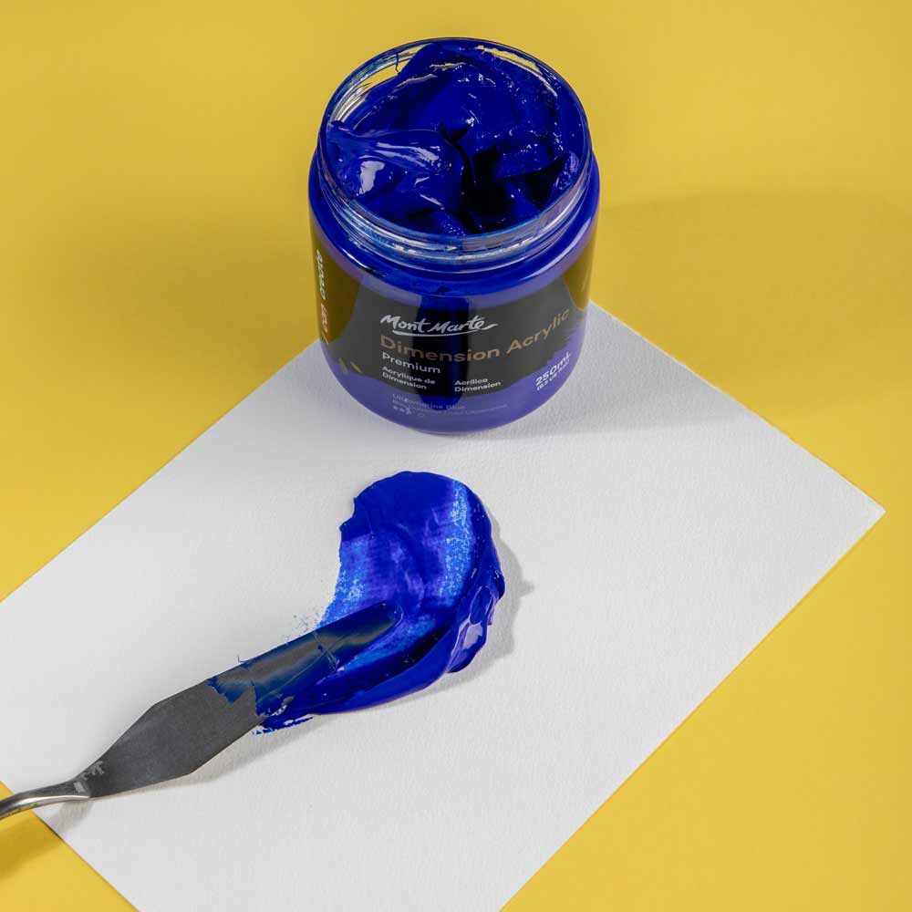 Dimension Acrylic Premium 250ml (8.5 US fl.oz) - Ultramarine Blue - Image 5