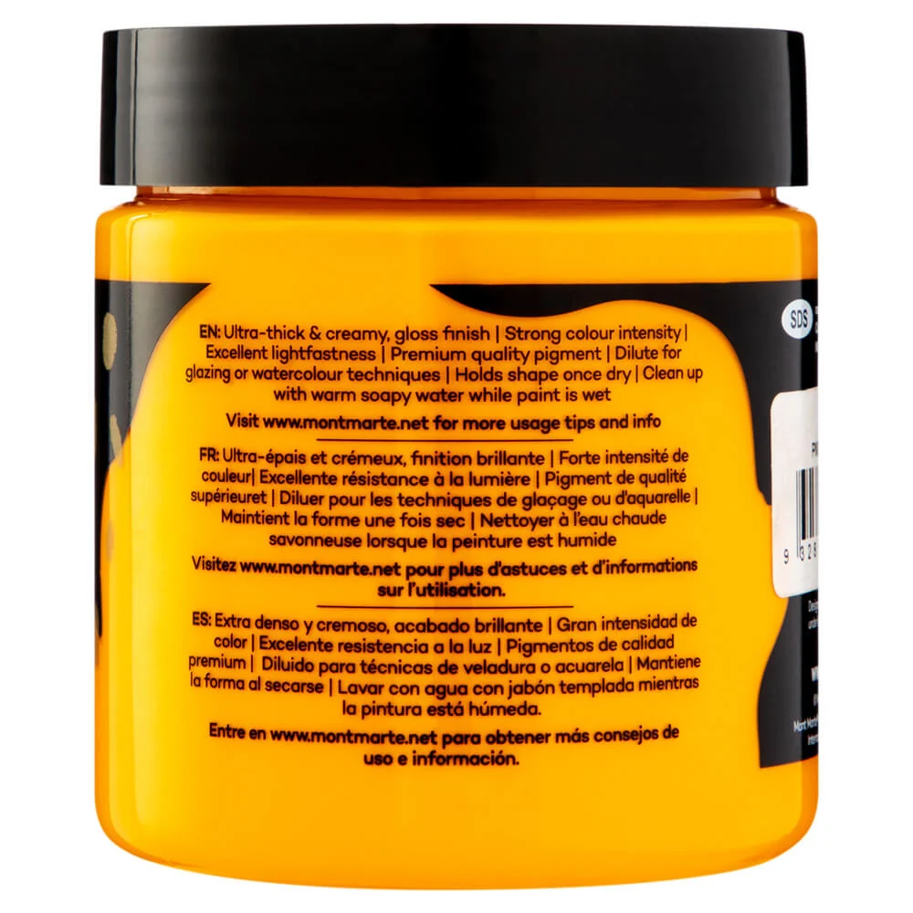 Dimension Acrylic Premium 250ml (8.5 US fl.oz) - Yellow Deep - Image 3