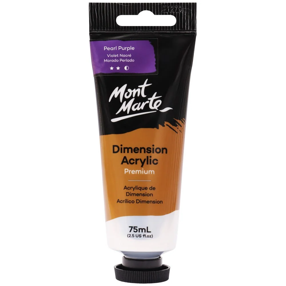 Dimension Acrylic Premium 75ml (2.5 US fl.oz) Tube - Pearl Purple