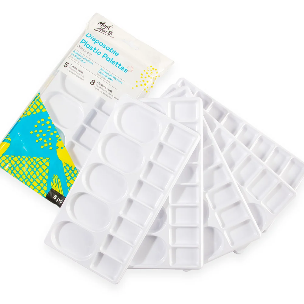 Disposable Plastic Palettes Discovery 5pc - Image 2