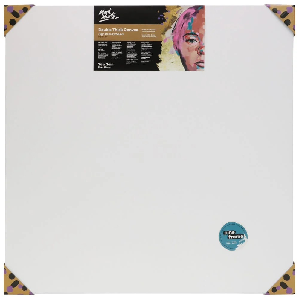 Double Thick Canvas Premium 91.4 x 91.4cm (36 x 36in)
