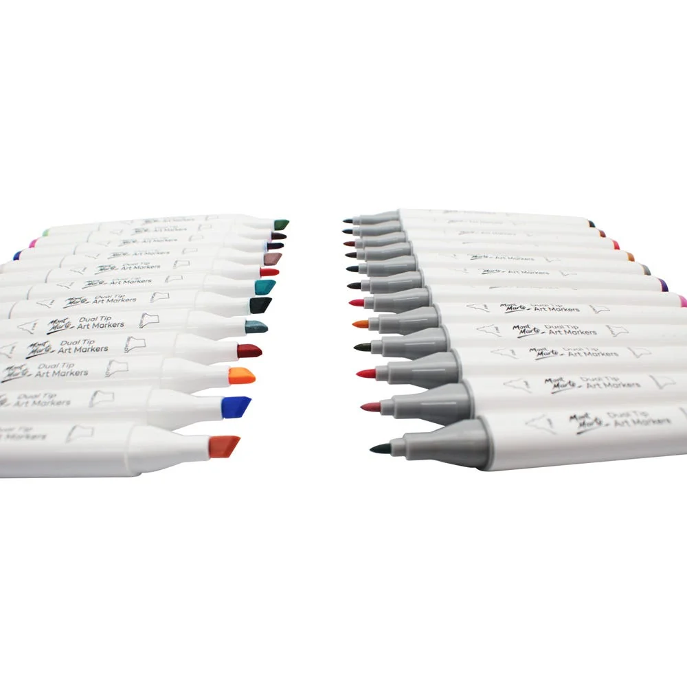 Dual Tip Art Markers in Case Premium 24pc - Image 4