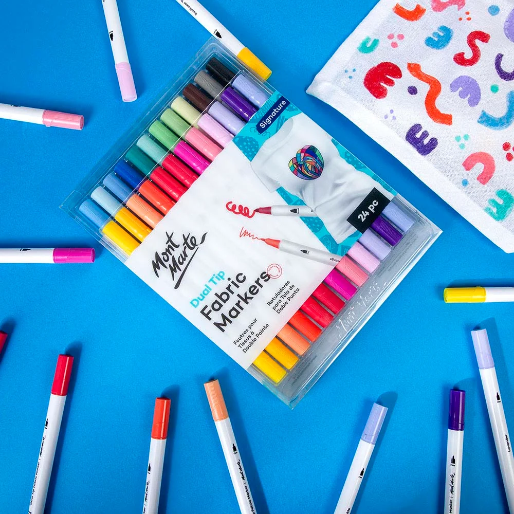 Dual Tip Fabric Markers Signature 24pc - Image 6