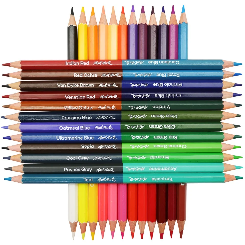 Duo Colour Pencils Signature 24pc - Image 3