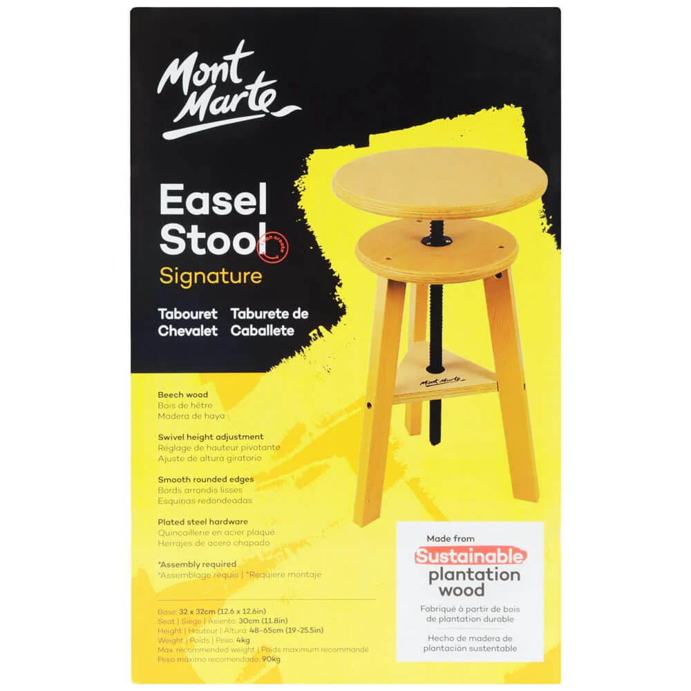 Easel Stool Signature - Image 2