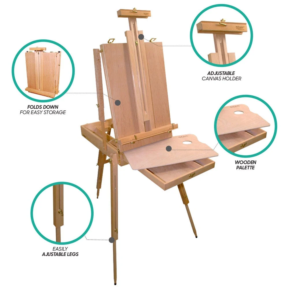 French Box Easel Extra large - Image 5