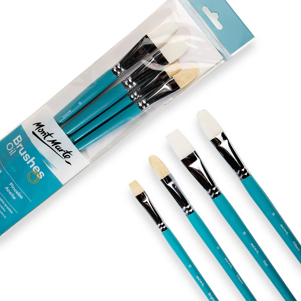 Oil Brushes Signature 4pc - Image 2