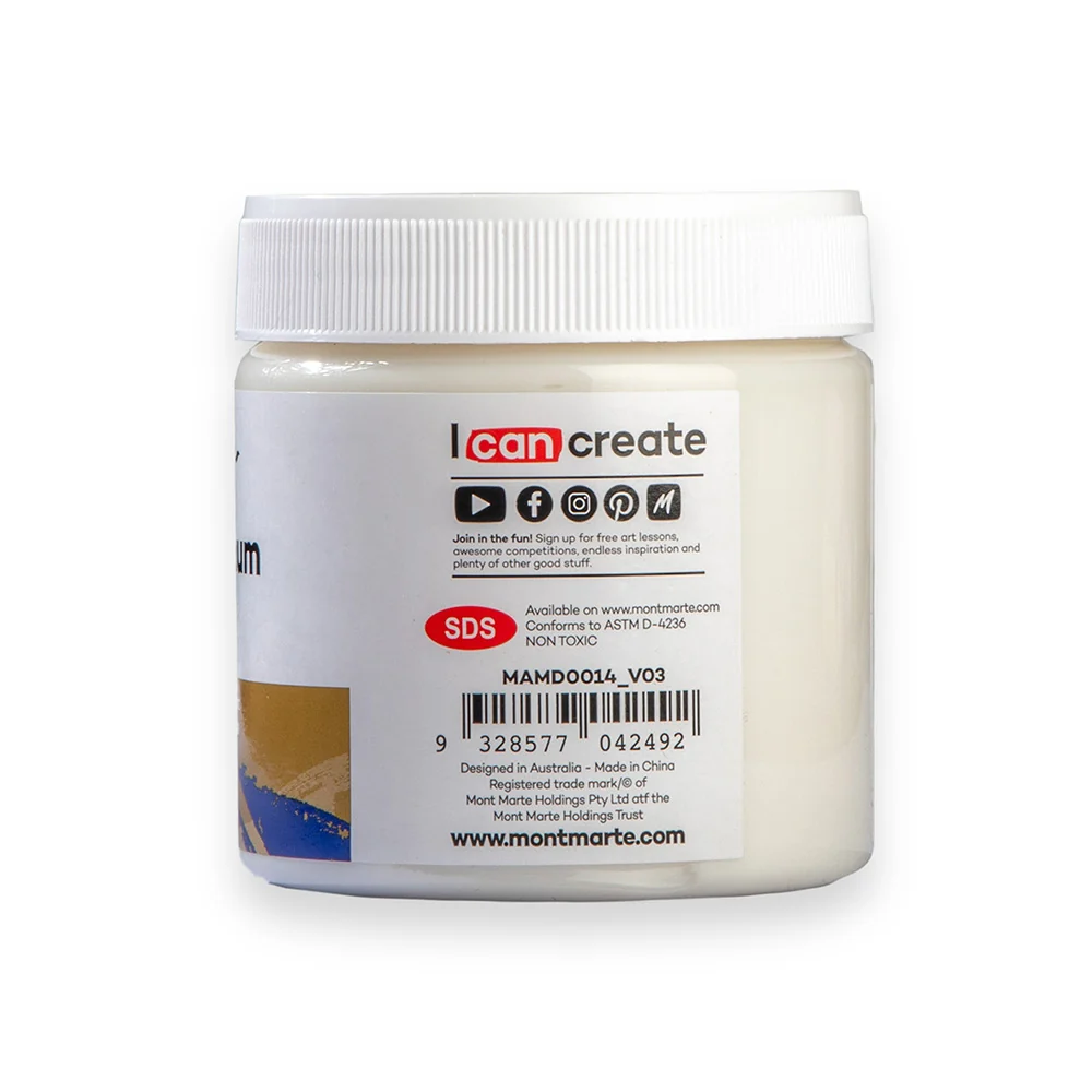 Gel Medium Gloss Premium 250ml (8.5 US fl.oz) - Image 4
