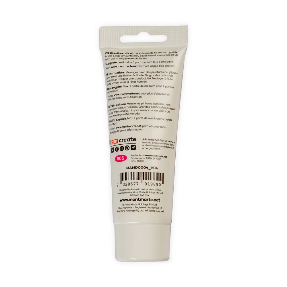 Gel Medium Gloss Premium 75ml (2.5 US fl.oz) - Image 3