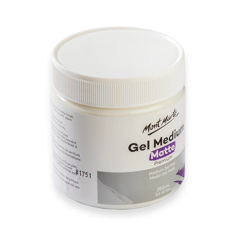 Gel Medium Matte Premium 250ml (8.5 US fl.oz) - Image 3