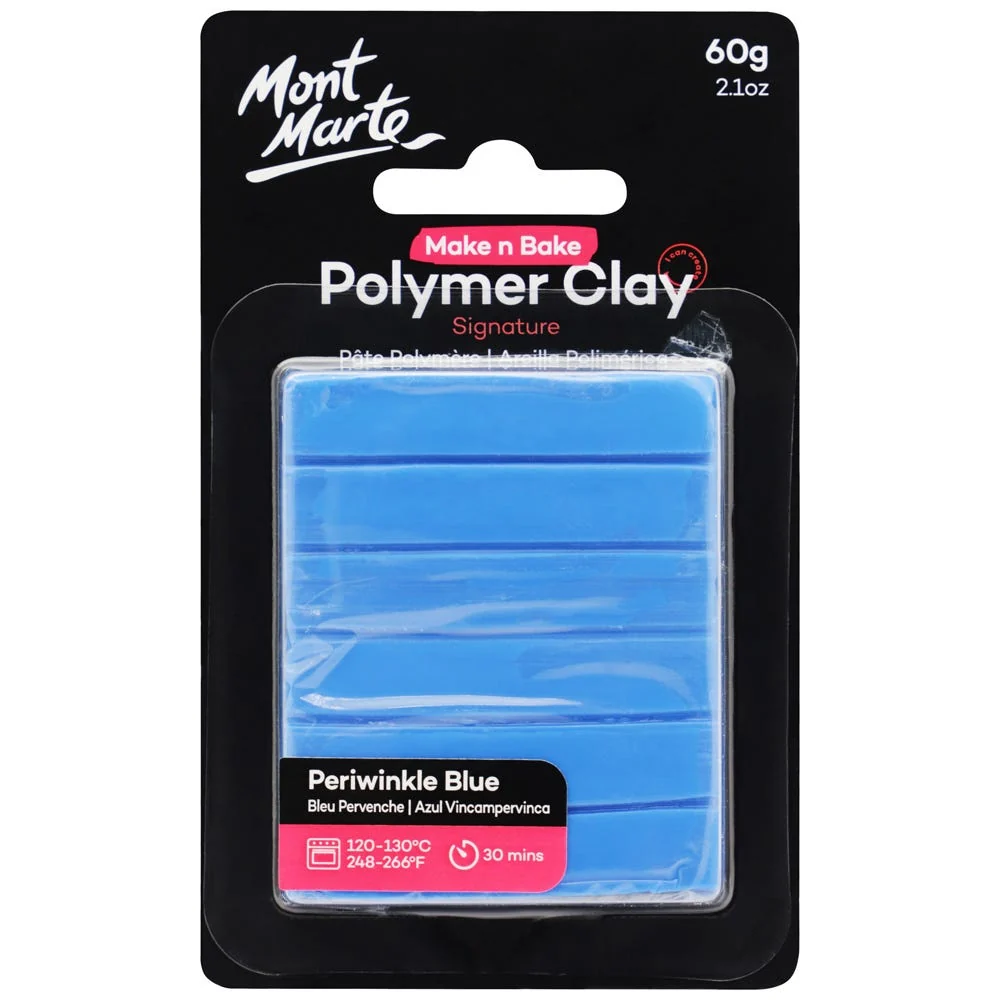 Make n Bake Polymer Clay Signature 60g (2.1oz) - Periwinkle Blue