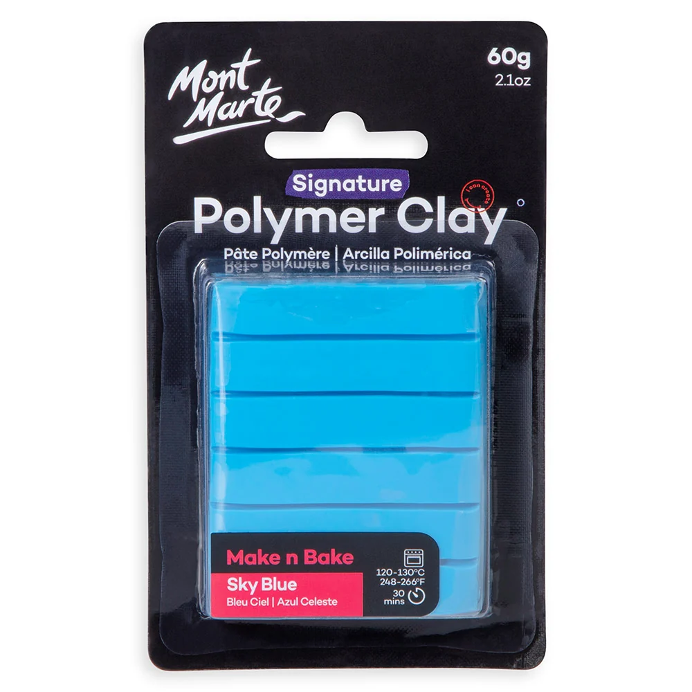 Make n Bake Polymer Clay Signature 60g (2.1oz) - Sky Blue
