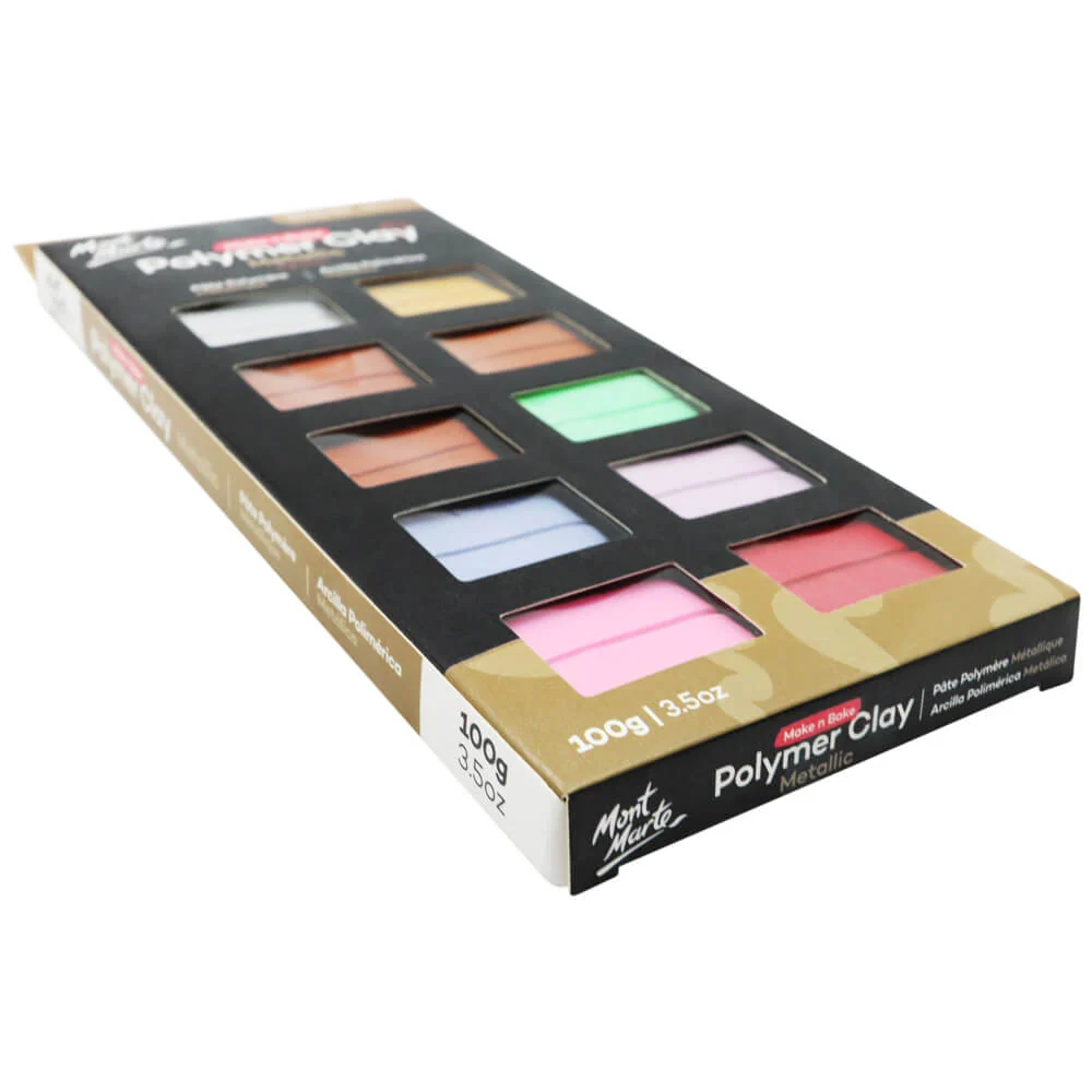 Make n Bake Polymer Clay Signature Metallic 100g (3.5oz) - Image 3