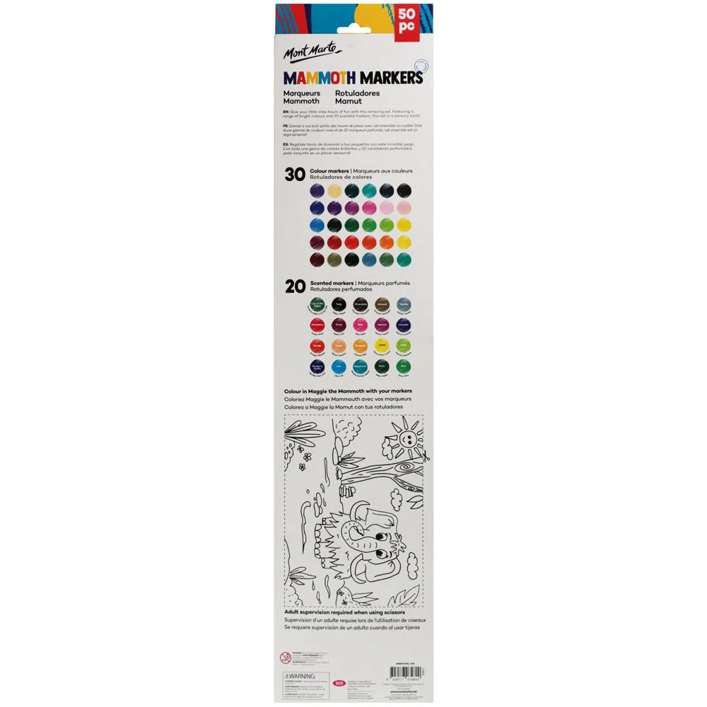 Mammoth Markers Set 50pc - Image 4