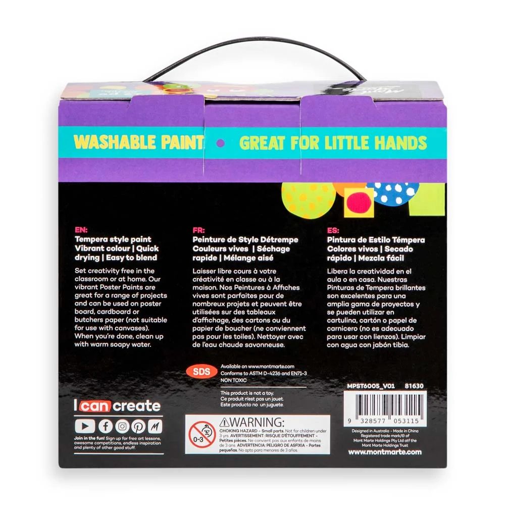 Metallic Poster Paints 12pc x 60ml - Image 5