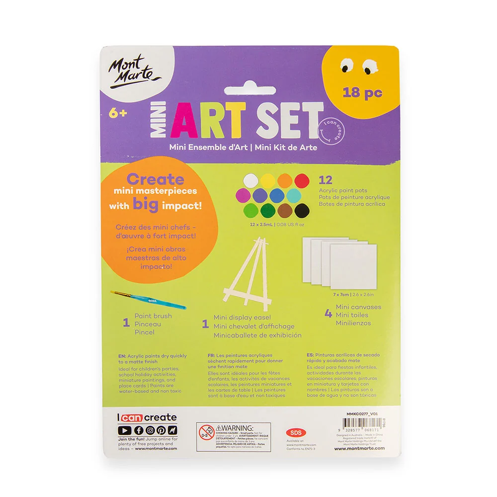 Mini Art Set 18pc - Image 4
