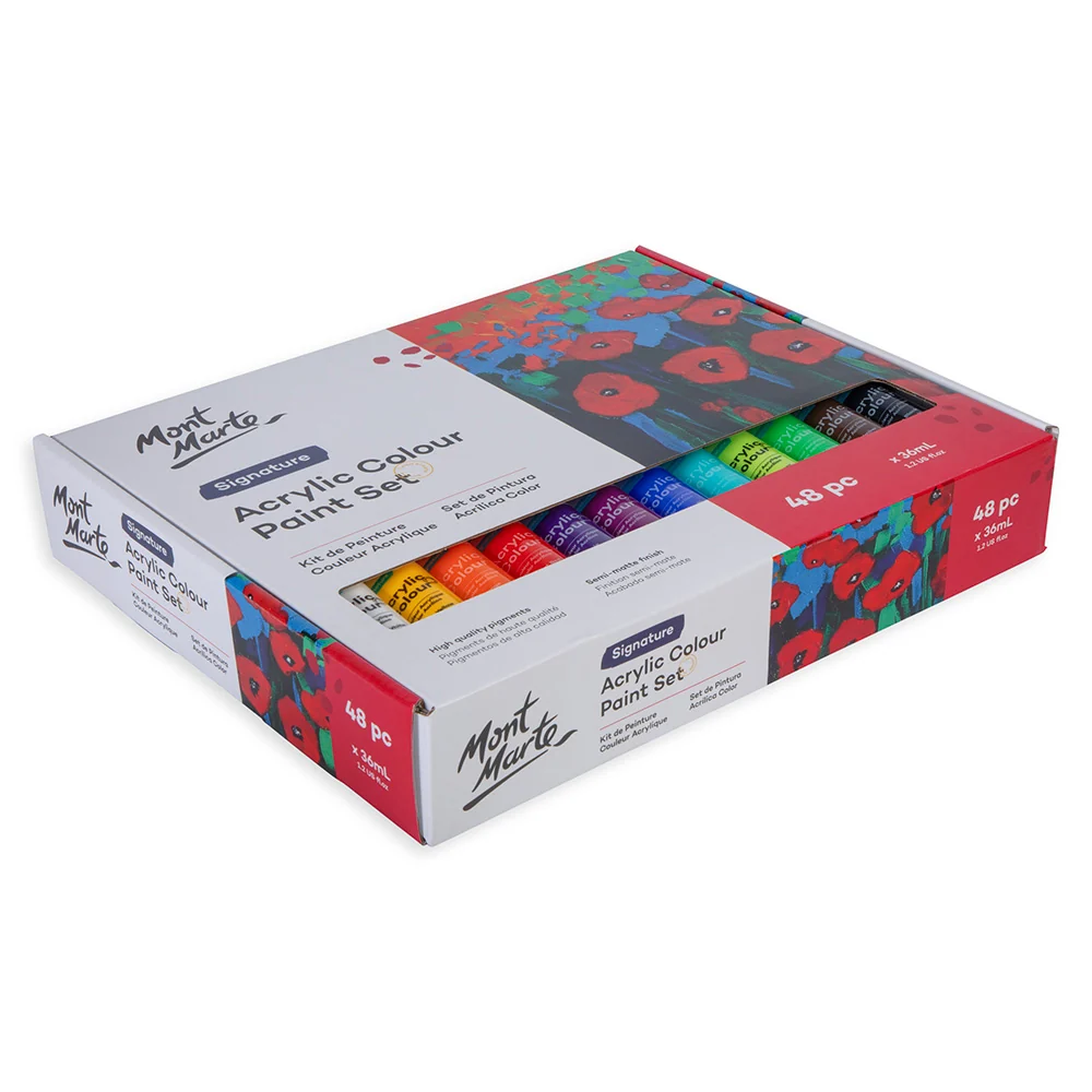 Acrylic Colour Paint Set Signature 48pc x 36ml (1.2 US fl.oz) - Image 3