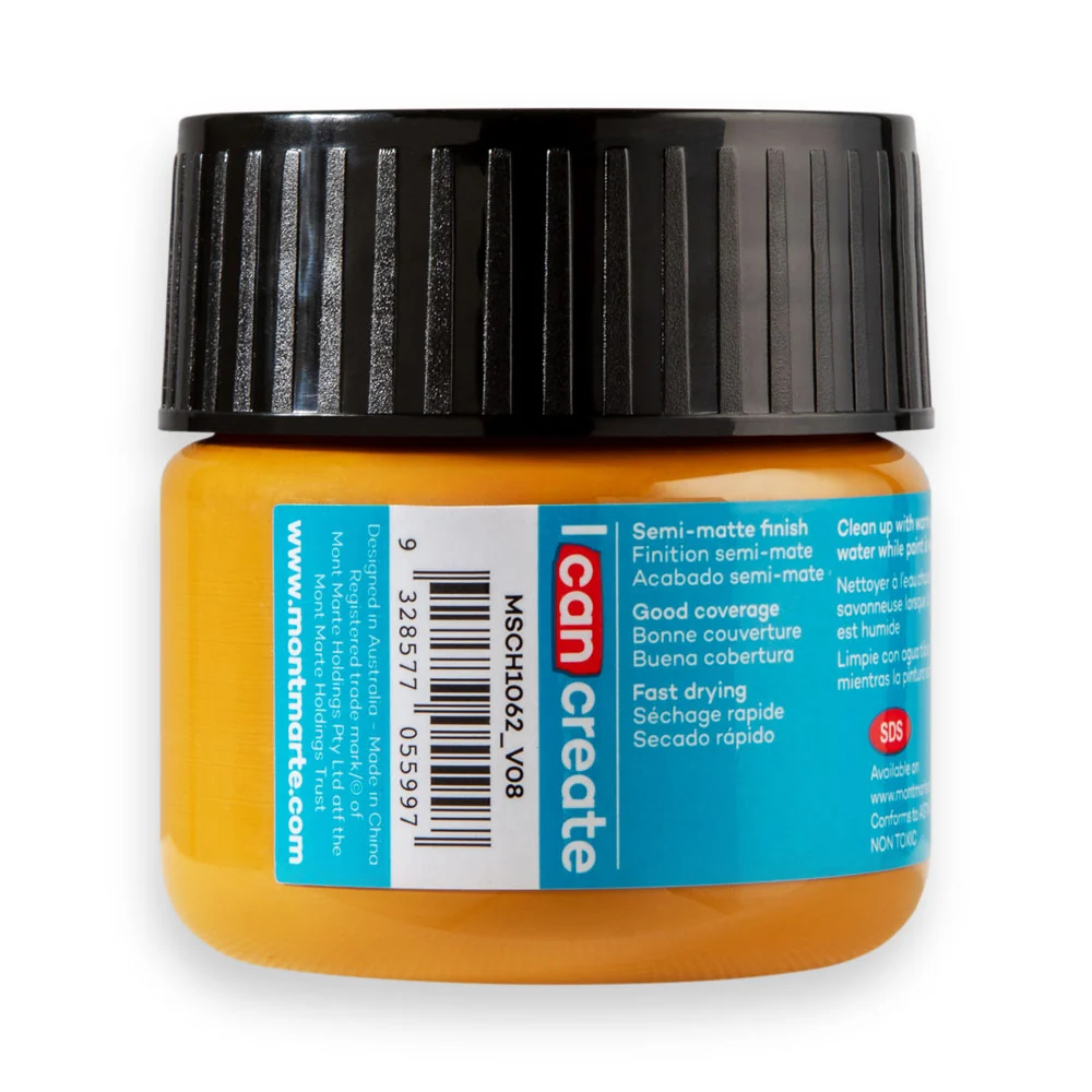 Acrylic Colour Paint Signature 100ml (3.4 US fl.oz) - Raw Sienna - Image 4