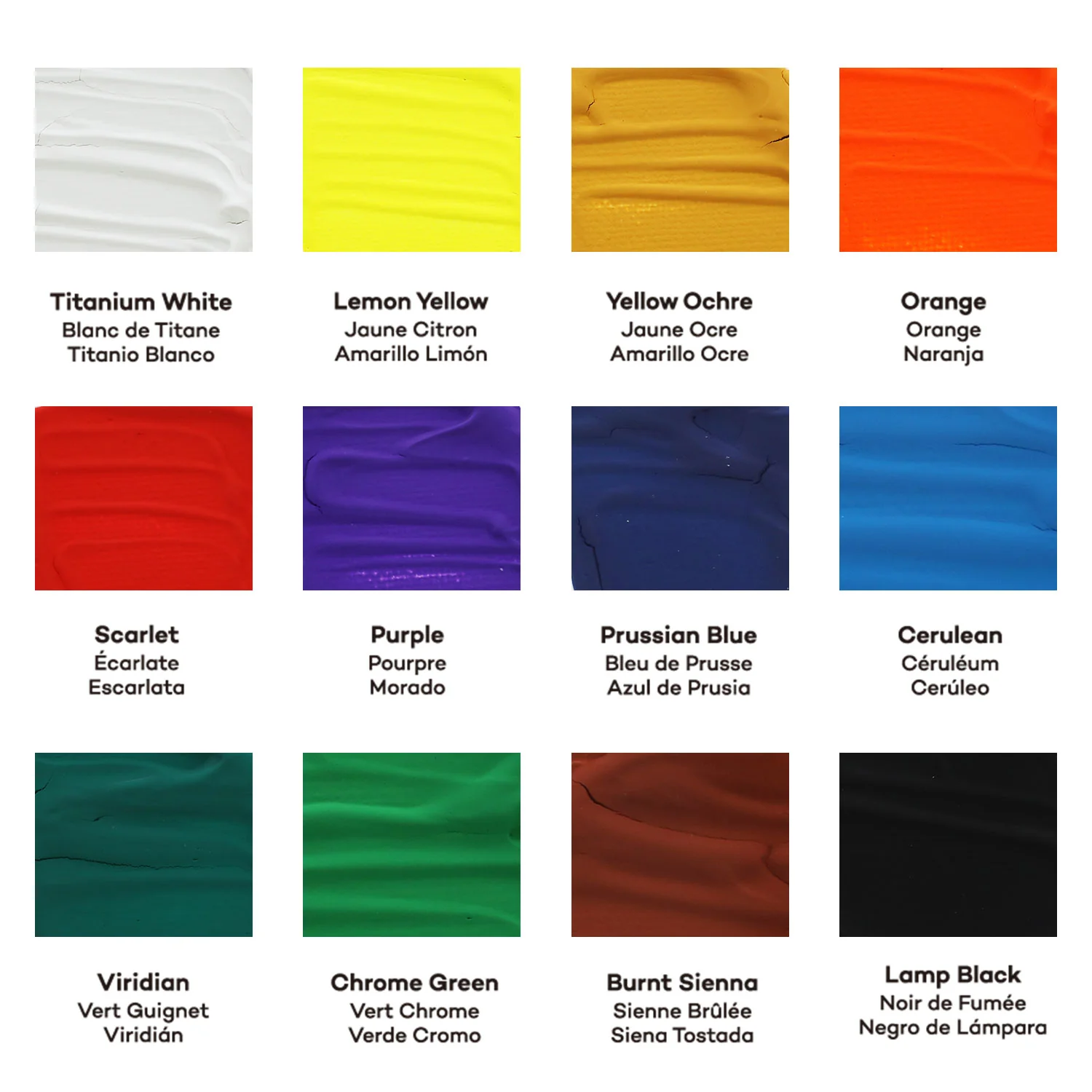 Acrylic Gouache Paint Set Signature 13pc - Image 6
