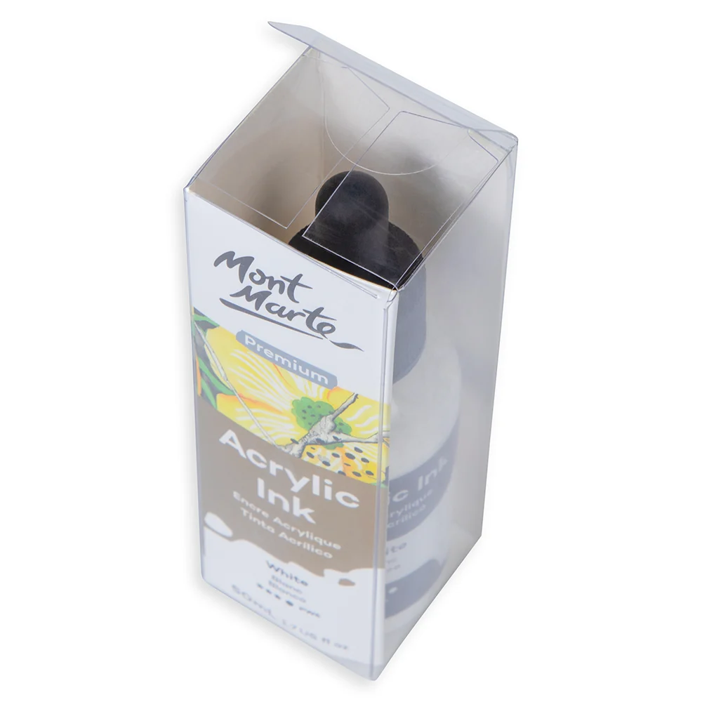 Acrylic Ink Premium 50mL (1.69 US fl.oz) – White - Image 3