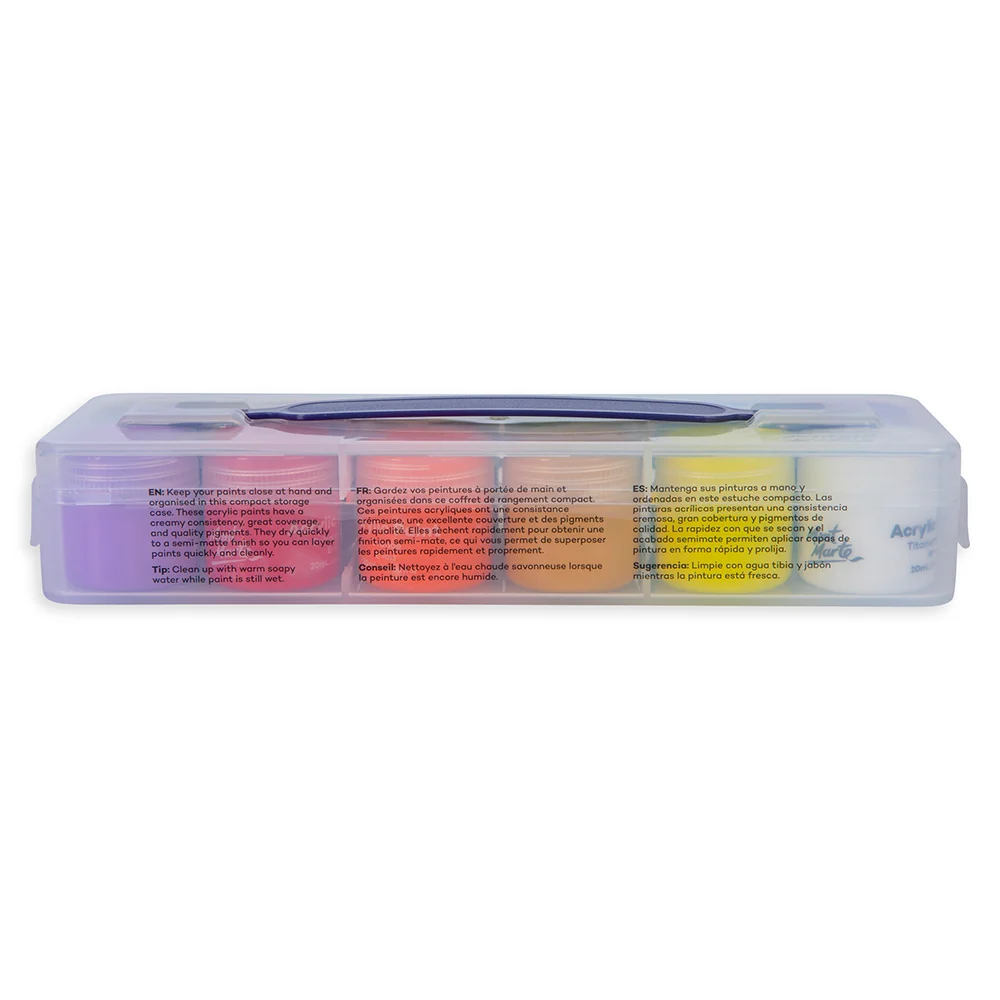Acrylic Paint Pot Set Signature 12pc x 20ml (0.68 US fl.oz) - Image 3