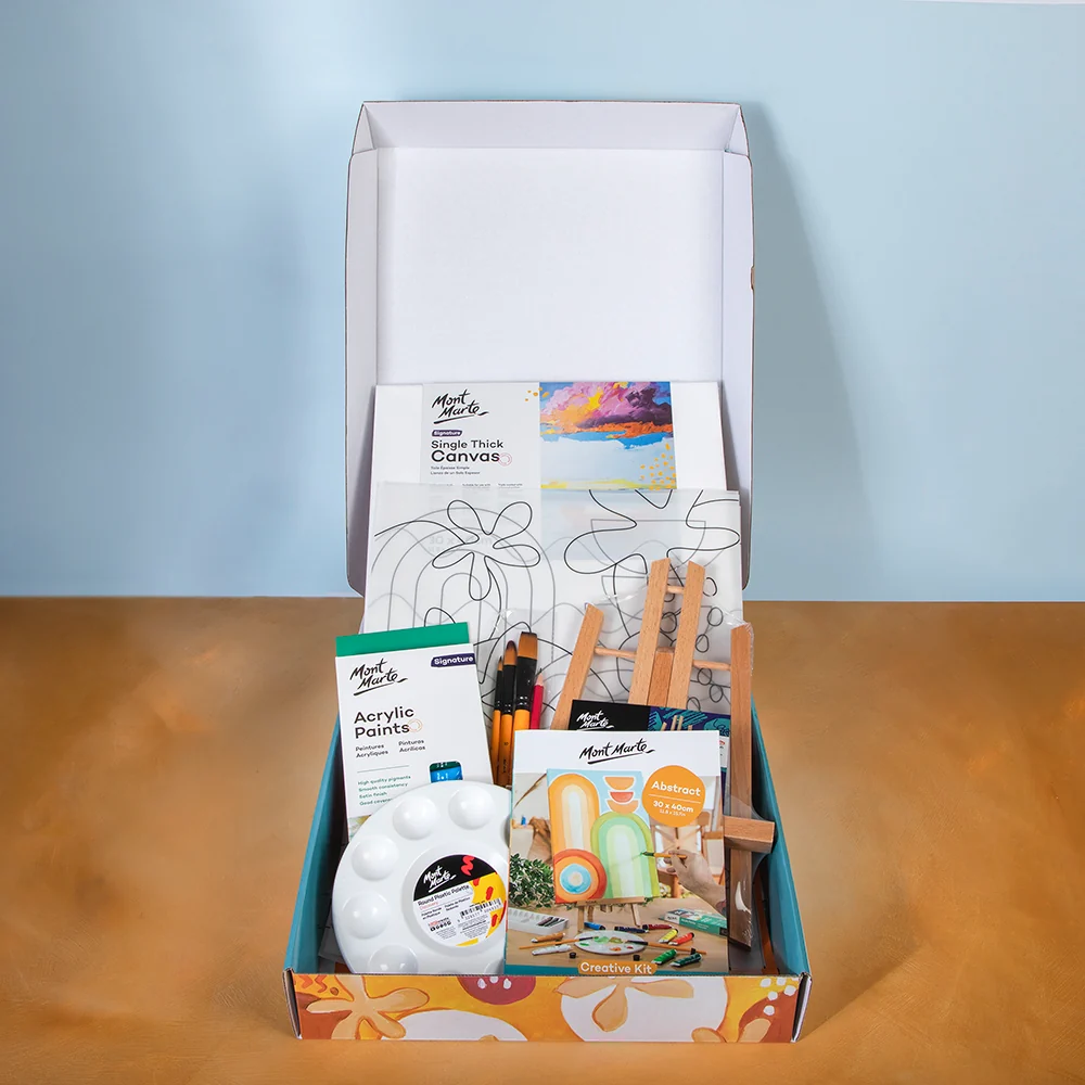 Art in a Box Creative Kit Signature 23pc - Abstract - Image 2