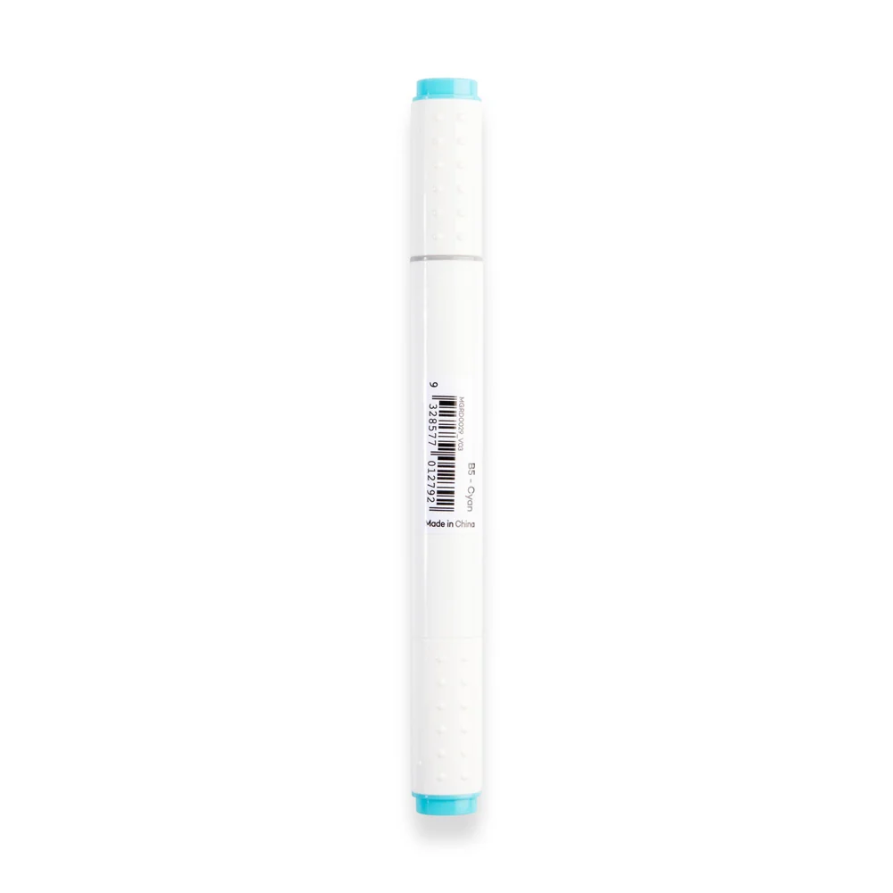 Dual Tip Art Marker Premium - Cyan B5 - Image 3