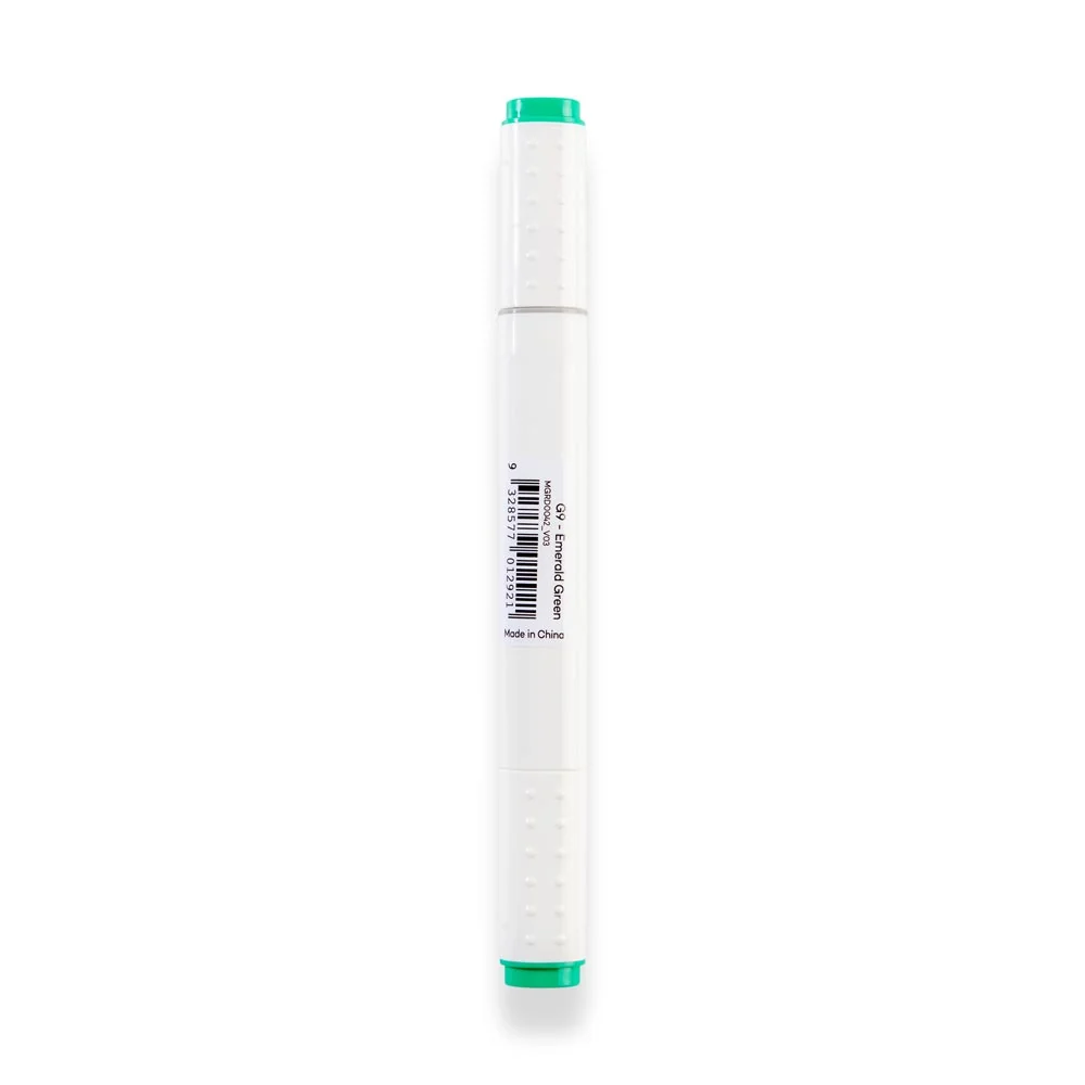 Dual Tip Art Marker Premium - Emerald Green G9 - Image 3