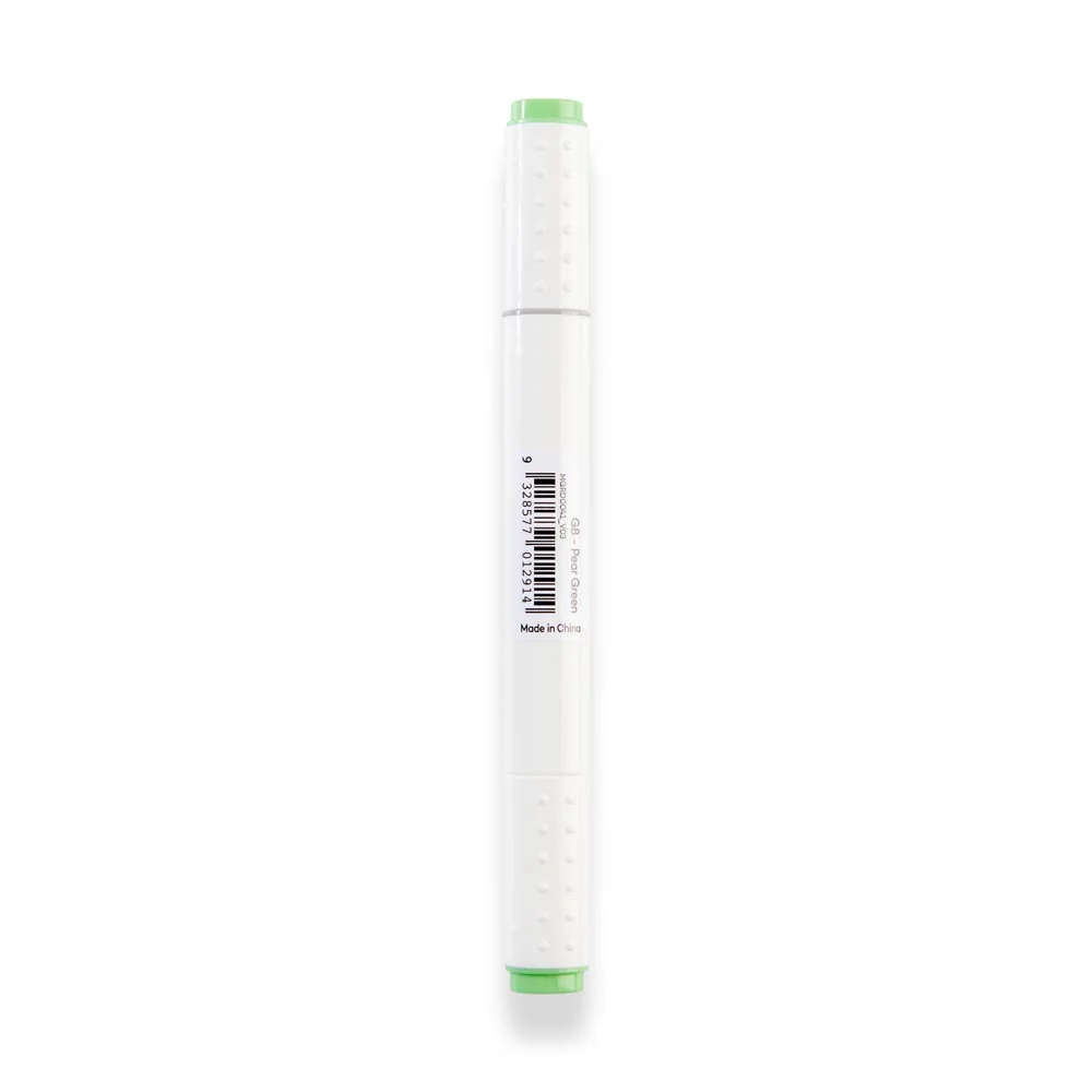 Dual Tip Art Marker Premium - Pear Green G8 - Image 3