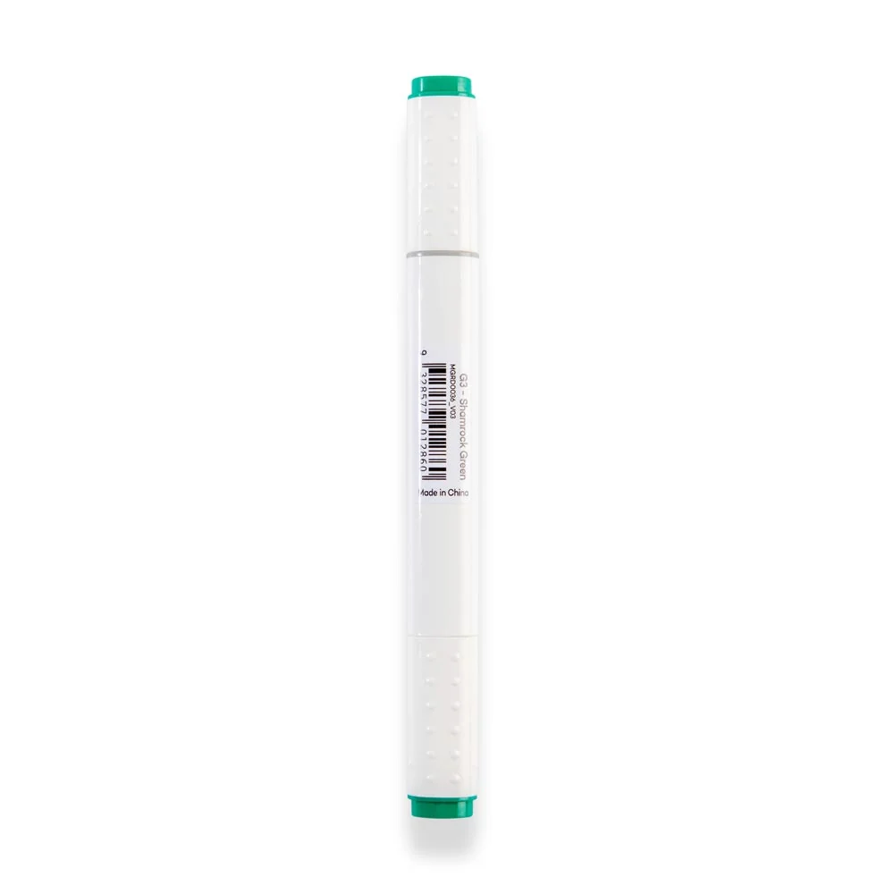 Dual Tip Art Marker Premium - Shamrock Green G3 - Image 3